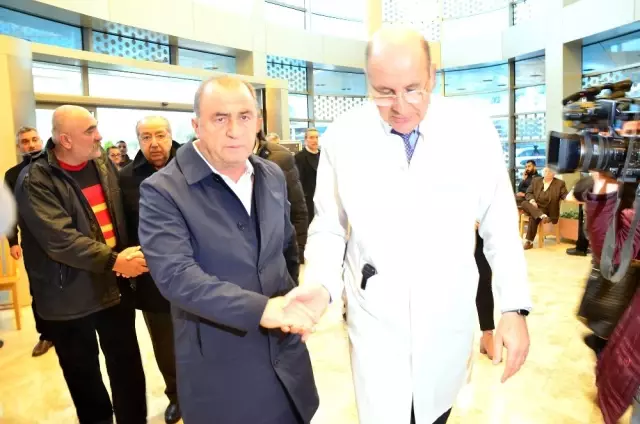 Fatih Terim Hastaneye Geldi Fatih Terim Hastaneye Geldi