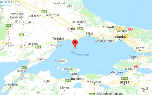 Marmara Denizi'nde Korkutan Deprem!