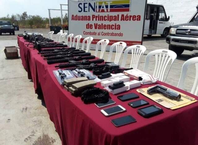 Venezuela'da ABD Silahları Ele Geçirildi