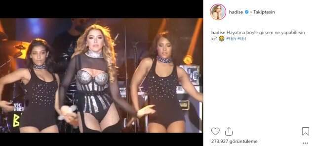 Hadise, Cesur Dans Videosuyla Mesaj Gönderdi!