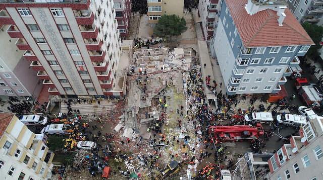 Kartal'da Çöken Binada Ölen ve Yaralıların Kimlikleri Belli Oldu