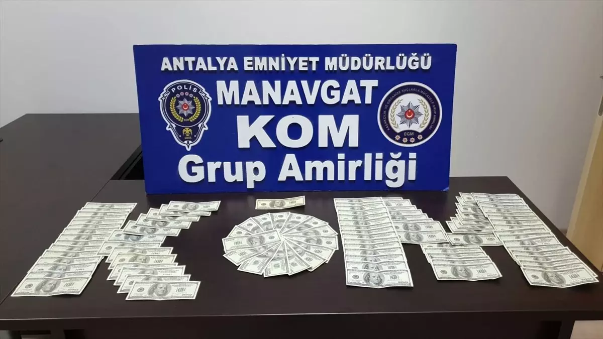 Antalya'da Sahte Para Operasyonu