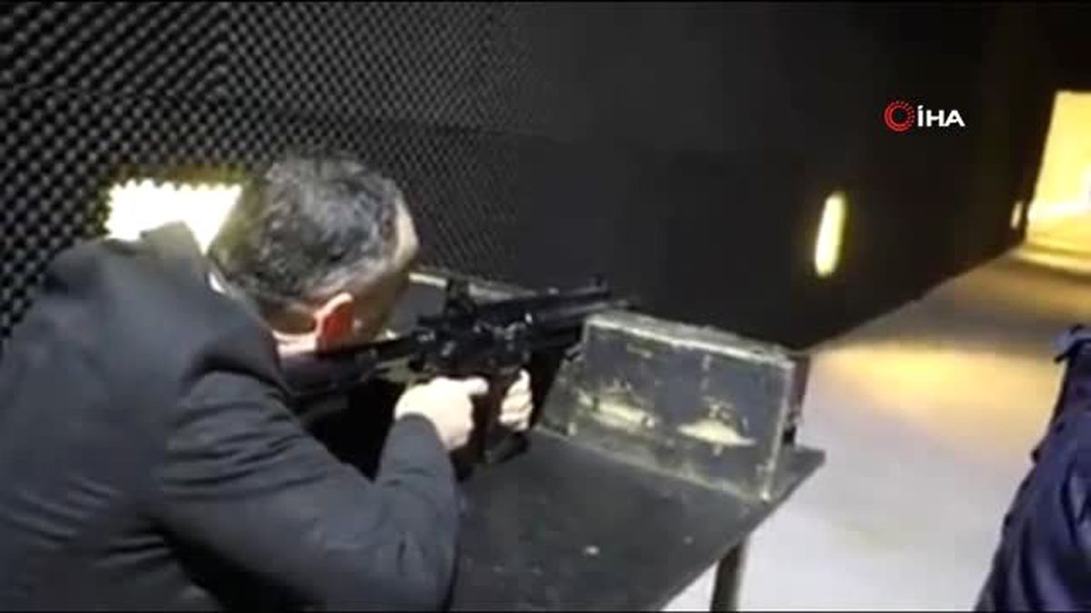 Başkan Saygılı, Mpt-76 ile Atış Yaptı