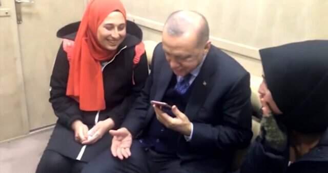 Cumhurbaşkanı Erdoğan, toy Kızların Davetini art Çevirmedi