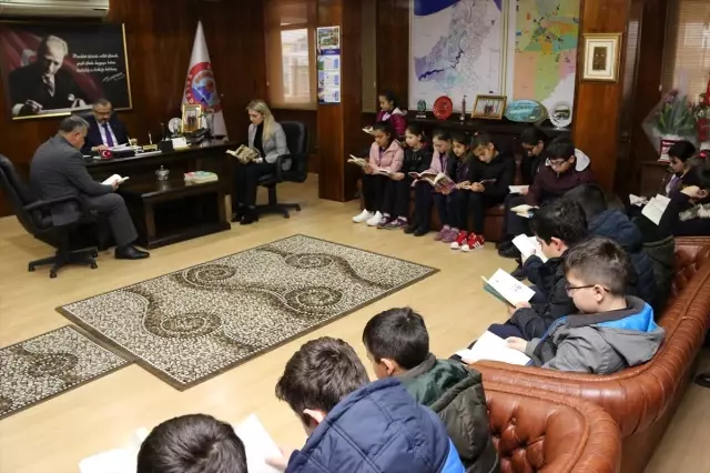 Kılıç'tan 'Samsun İçin Okuma Vakti' Projesi'ne Destek Kılıç'tan 'Samsun İçin Okuma Vakti' Projesi'ne Destek