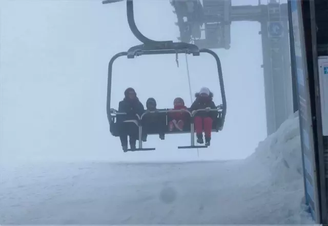 Ilgaz Dağı'nda Sis Etkili Oluyor