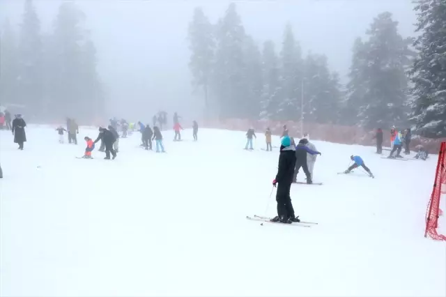 Ilgaz Dağı'nda Sis Etkili Oluyor