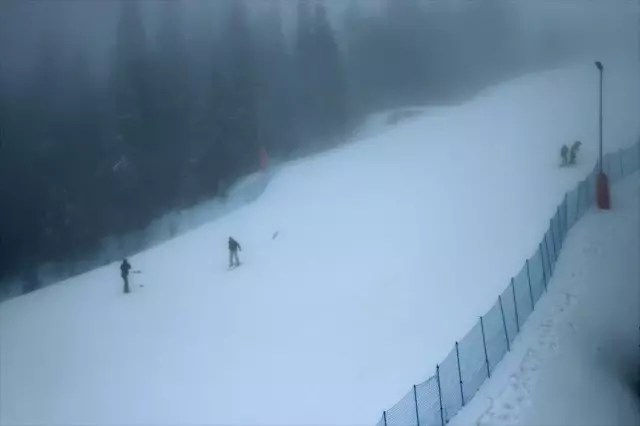 Ilgaz Dağı'nda Sis Etkili Oluyor