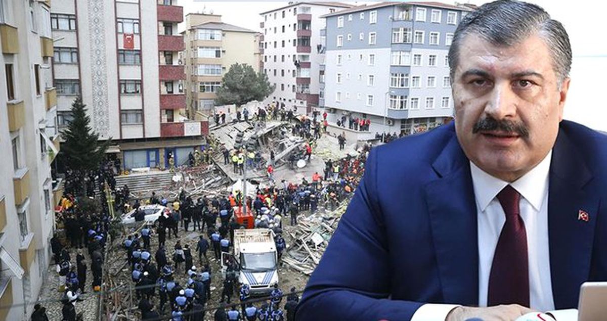 Sağlık Bakanı Fahrettin Koca: Kartal'da Çöken Binada Ölü Sayısı 17'ye Yükseldi