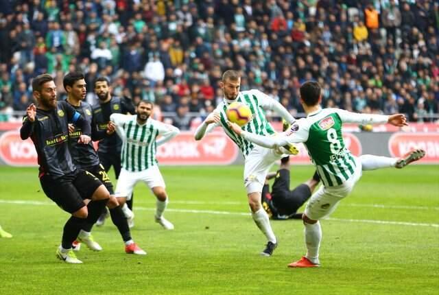 Atiker Konyaspor, Evkur Yeni Malatyaspor ile 1-1 Berabere Kaldı