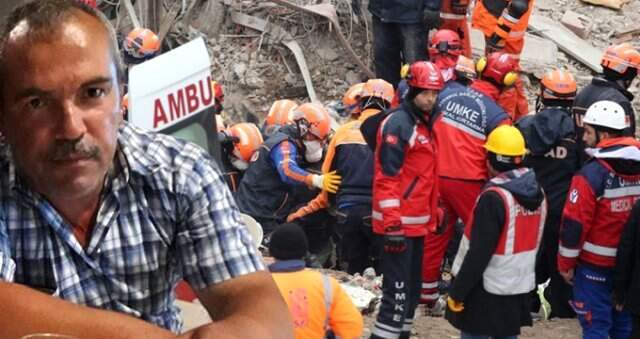 Enkazdan Yakınlarının Çıkarılmasını Beklerken Kalp Krizi Geçirip Can Verdi