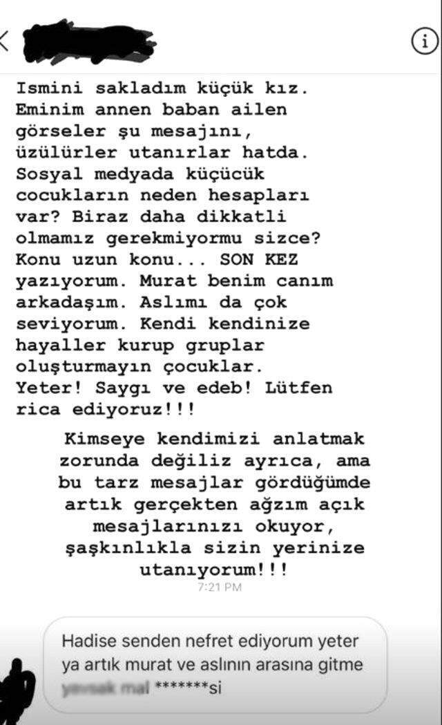Hadise, Takipçisinden Gelen Küfürlü Mesajı Instagram Hesabında İfşa Etti