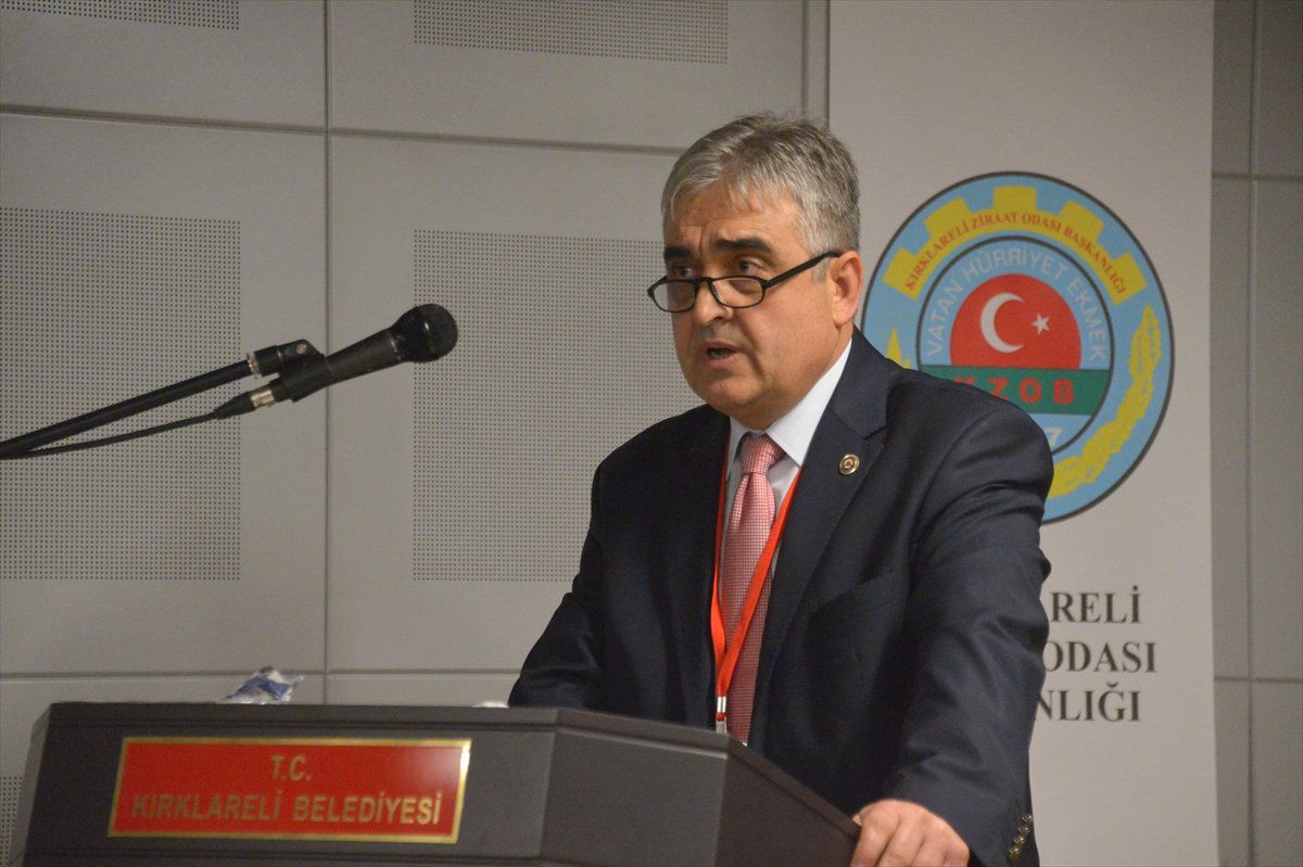 Kırklareli Ziraat Odası Başkanlığına Yeniden Şaylan Seçildi