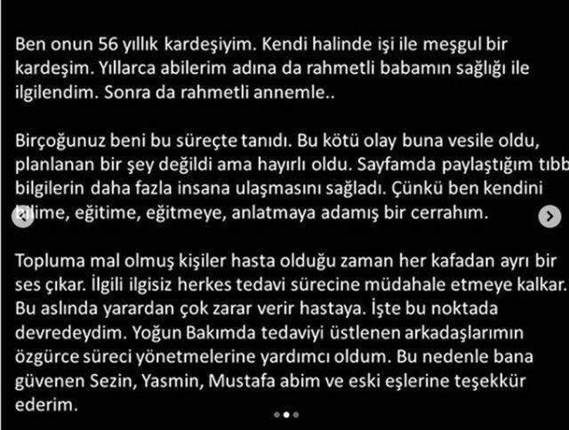 Kız Kardeşinden Mehmet Ali Erbil'in Sağlık Durumuyla İlgili Önemli Açıklama!