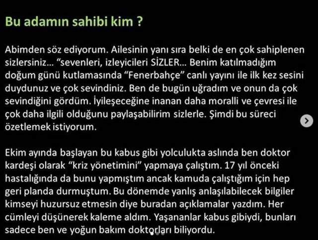 Kız Kardeşinden Mehmet Ali Erbil'in Sağlık Durumuyla İlgili Önemli Açıklama!