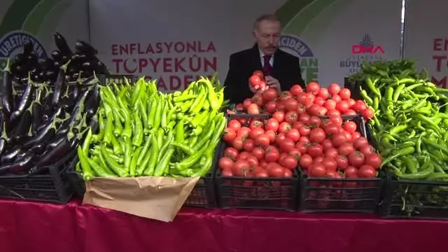 İstanbul- Üreticiden Tüketiciye Doğrudan Sebze Satışı Başladı İstanbul- Üreticiden Tüketiciye Doğrudan Sebze Satışı Başladı