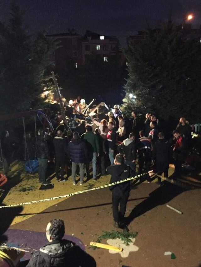İşte İstanbul'da Düşen Askeri Helikopterden İlk Görüntüler