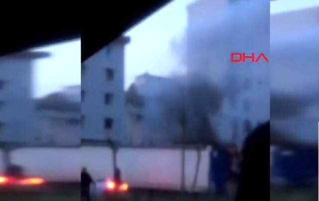 İşte İstanbul'da Düşen Askeri Helikopterden İlk Görüntüler