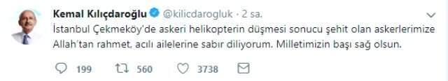 Kılıçdaroğlu, Şehit Askerlere Rahmet Diledi