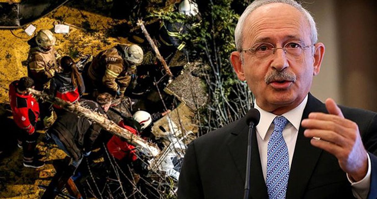 CHP Lideri Kemal Kılıçdaroğlu'ndan Helikopter Kazasında Şehit Olan Askerler İçin Taziye Mesajı