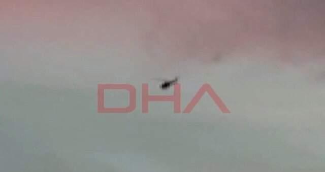 Son Dakika! İstanbul'da Düşen Helikopter Böyle Görüntülendi