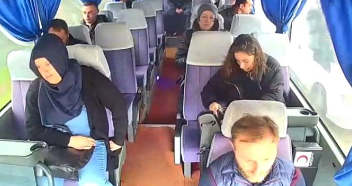 7 Kişinin Yaralandığı Kazanın Korku ve Panik Anları Araç Kamerasına Yansıdı