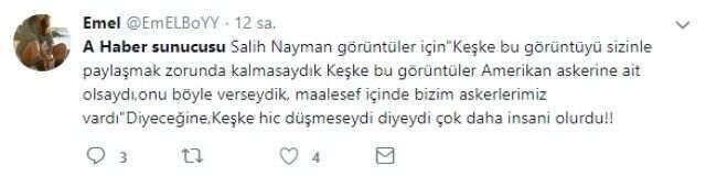 A Haber Sunucusundan Helikopter Kazası Yorumu: Keşke Bu Görüntü Amerikan Askerine Ait Olsaydı