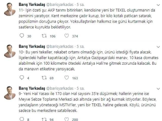CHP'li Yarkadaş: Tanzim Satıştan İBB, 2 Günde 400 Bin TL Zarar Etti