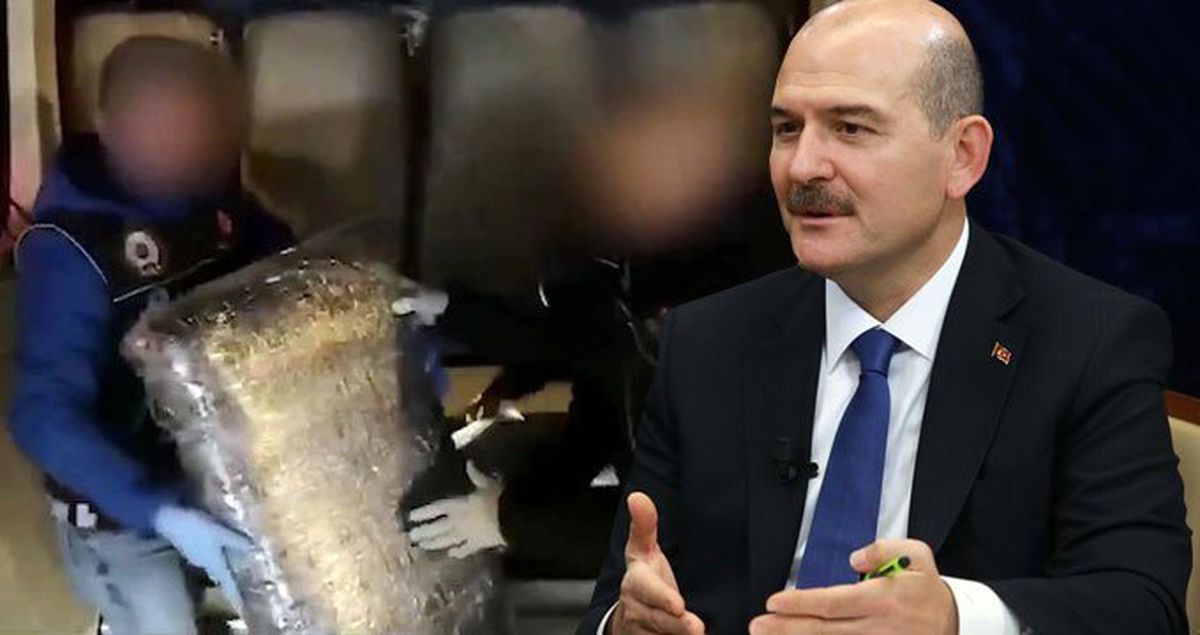 İçişleri Bakanı Süleyman Soylu: İstanbul'da Polislerimiz 2 Ton Esrar Yakaladı