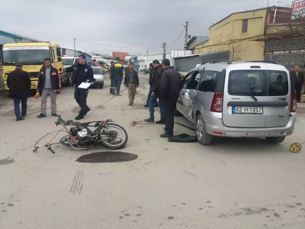 Beyşehir'de Trafik Kazası: 1 Yaralı