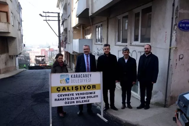 Belediye Asfalt Çalışmalarını Sürdürüyor Belediye Asfalt Çalışmalarını Sürdürüyor