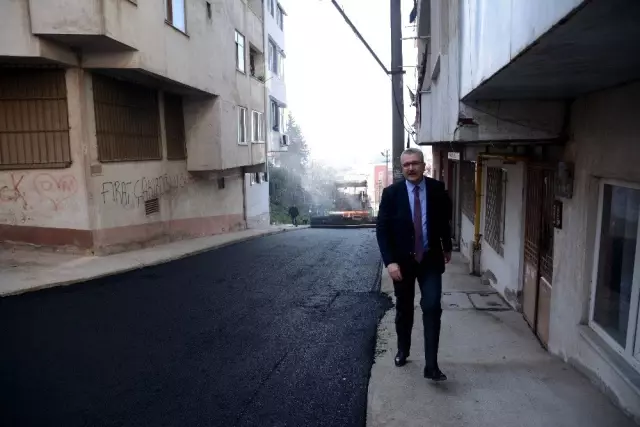 Belediye Asfalt Çalışmalarını Sürdürüyor Belediye Asfalt Çalışmalarını Sürdürüyor