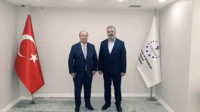 Tümsiad Mesut Özakcan'ı Ağırladı
