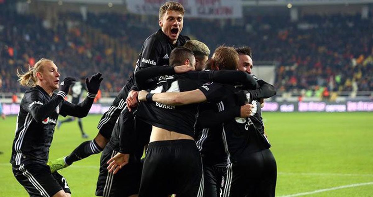 Beşiktaş, Evkur Yeni Malatyaspor'u 2-1 Mağlup Etti