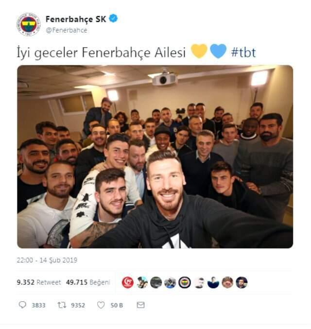 Fenerbahçe'den Benfica Maçı Sonrası Galatasaray'a Gönderme