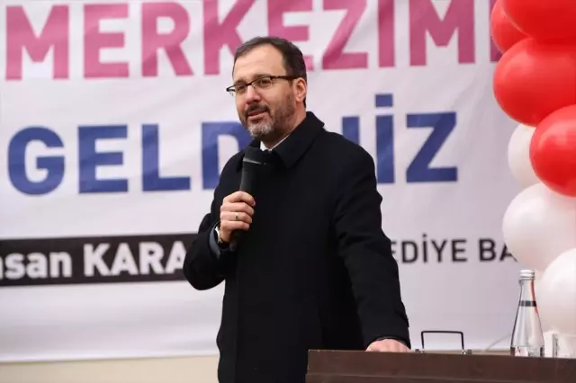 Bakan Kasapoğlu, Kadınlar Spor ve Sağlık Merkezi'nin Açılışına Katıldı
