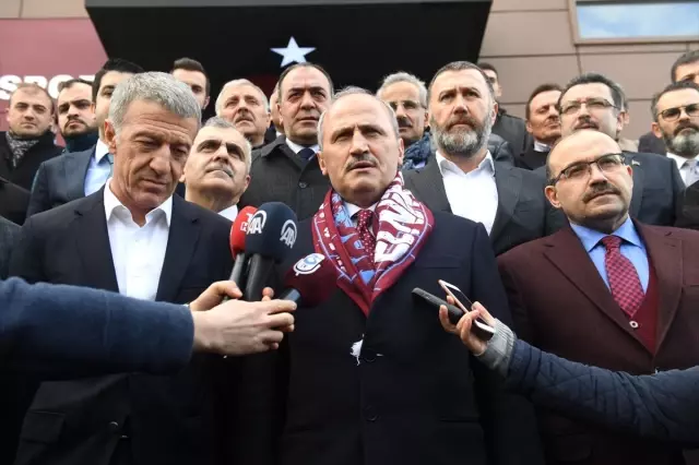 Bakan Turhan'dan Trabzonspor'a Ziyaret Bakan Turhan'dan Trabzonspor'a Ziyaret