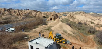 Güncelleme - Kapadokya'daki Yapıların Yıkılması