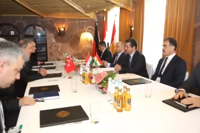 Savunma Bakanı Akar, Ikby Başbakan Adayı Barzani ile Görüştü Savunma Bakanı Akar, Ikby Başbakan Adayı Barzani ile Görüştü