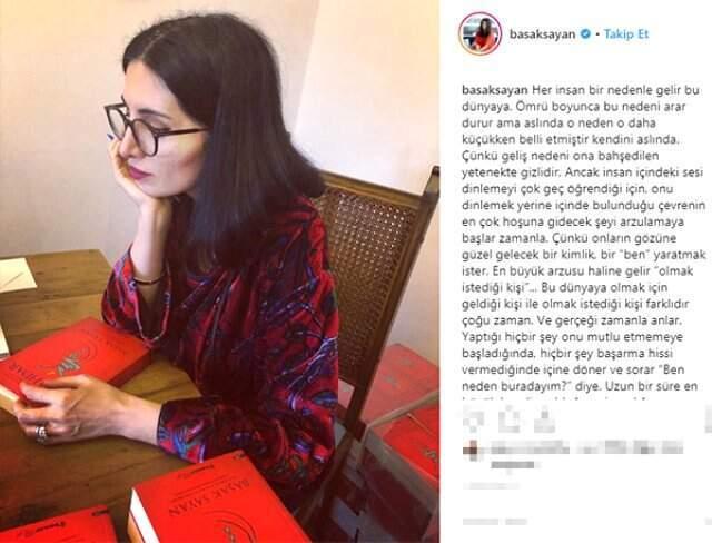 Ünlü Oyuncu Başak Sayan Oyunculuğu Bırakma Kararı Aldı!