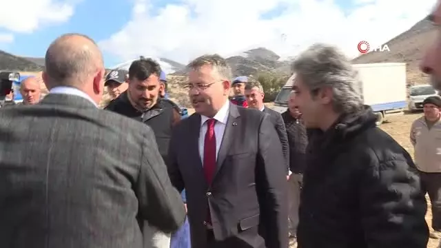 Bakan Çavuşoğlu 'Nöbet' Dizisinin Setinde Bakan Çavuşoğlu 'Nöbet' Dizisinin Setinde