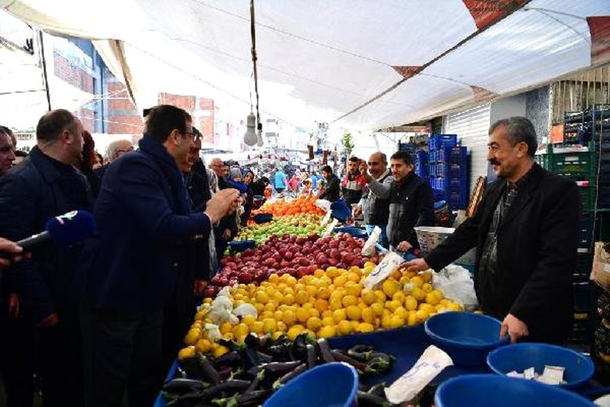 İmamoğlu Zeytinburnu'nda Seçim Çalışmalarına Katıldı