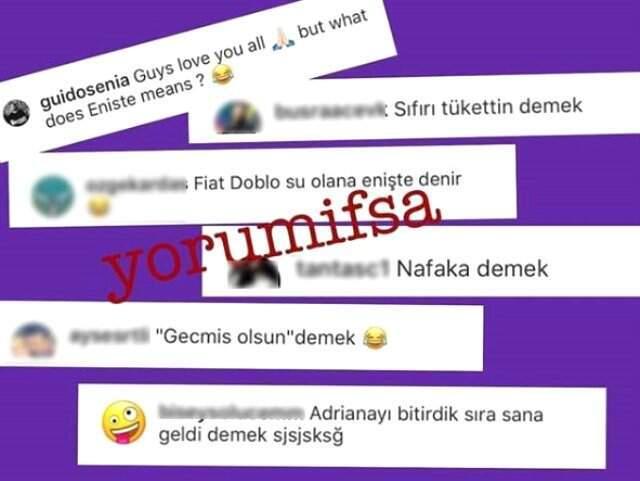 Şeyma Subaşı'nın tertemiz Sevgilisinin 'Enişten Ne Demek?' Yorumu yasamsal Medyayı Salladı