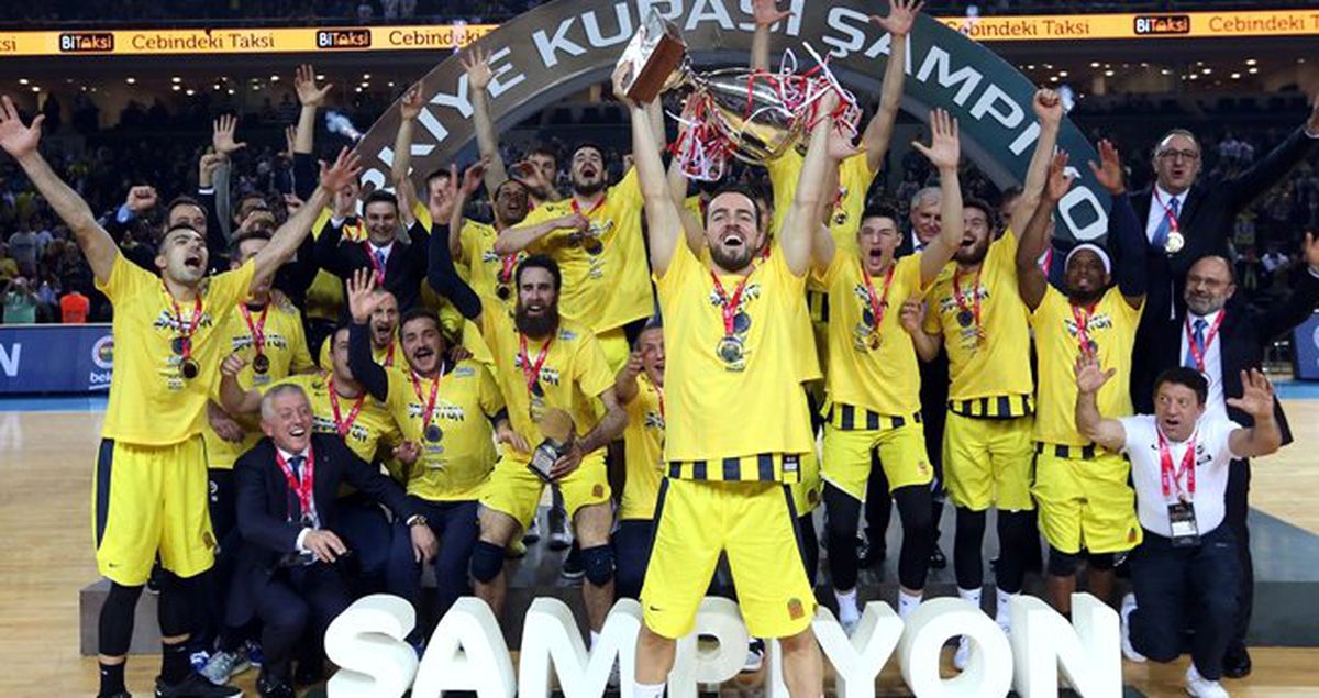Erkekler Türkiye Kupası Şampiyonu Fenerbahçe Beko Oldu