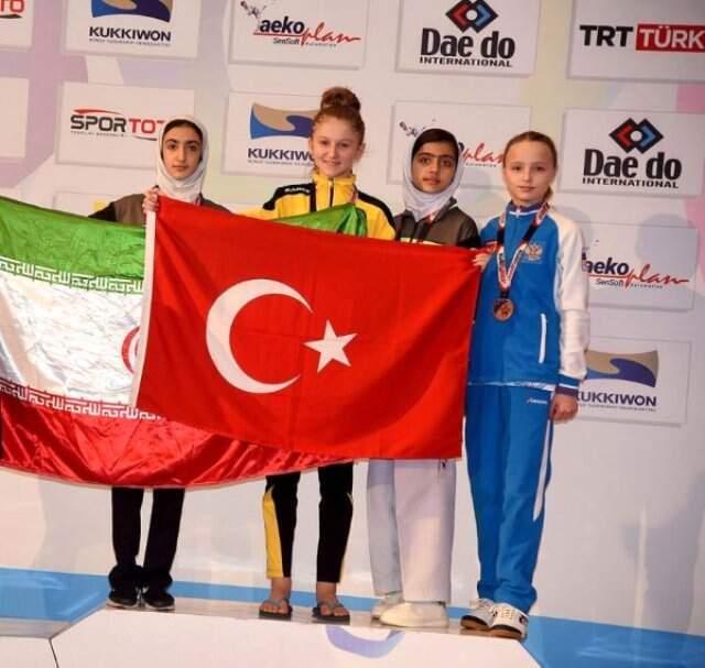Altın Madalya Kazanan Selen Gündüz, Rakiplerine Bayrak Dersi Verdi