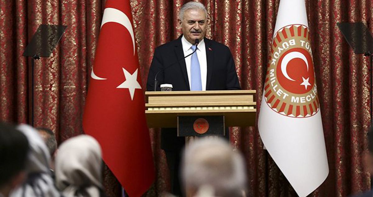 TBMM Başkanı Binali Yıldırım, İstifa Dilekçesini Sundu