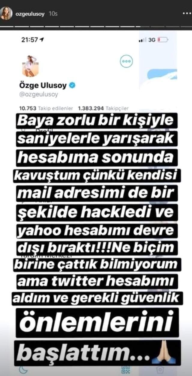 Güzel Sunucu Özge Ulusoy, İnternet Korsanlarına İsyan Etti