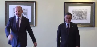 İçişleri Bakanı Soylu, Azerbaycan İçişleri Bakanı Ramil Usubov ile Görüştü