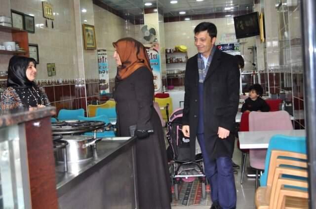 Patnos Eş Başkan Adaylarının Esnaf Ziyaretleri Devam Ediyor