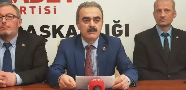 Saadet Partisi'nin Ordu Adayı İdris Naim Şahin